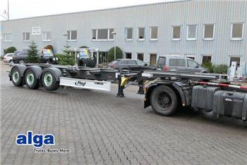Fliegl SDS 380, 2x20/1x20/1x30/1x40 Fuß Container, SAF