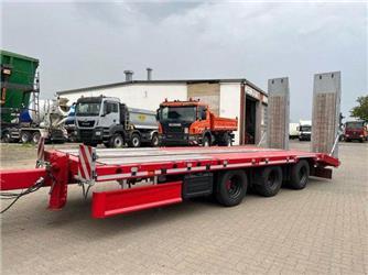 Fliegl Tieflader TPS 300 Tiefladeranhänger Lenkachse