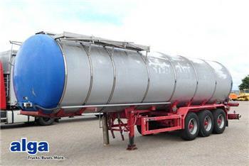 Hendricks Bitumenauflieger, 30m³, Isoliert, BPW, Trommel