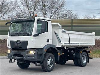 MAN TGM 18.320 4X4 / Euro 6e 3-Seiten-Kipper