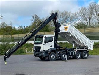 MAN TGS 41.470 8x4/Euro6e Euromix Kipper Hiab 228-6