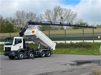 MAN TGS 41.470 8x4/Euro6e Euromix Kipper Hiab 228-6