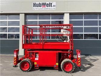 SkyJack SJ6826RT Diesel Scherenarbeitsbühne 10m