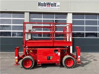 SkyJack SJ6826RT Diesel Scherenarbeitsbühne 10m