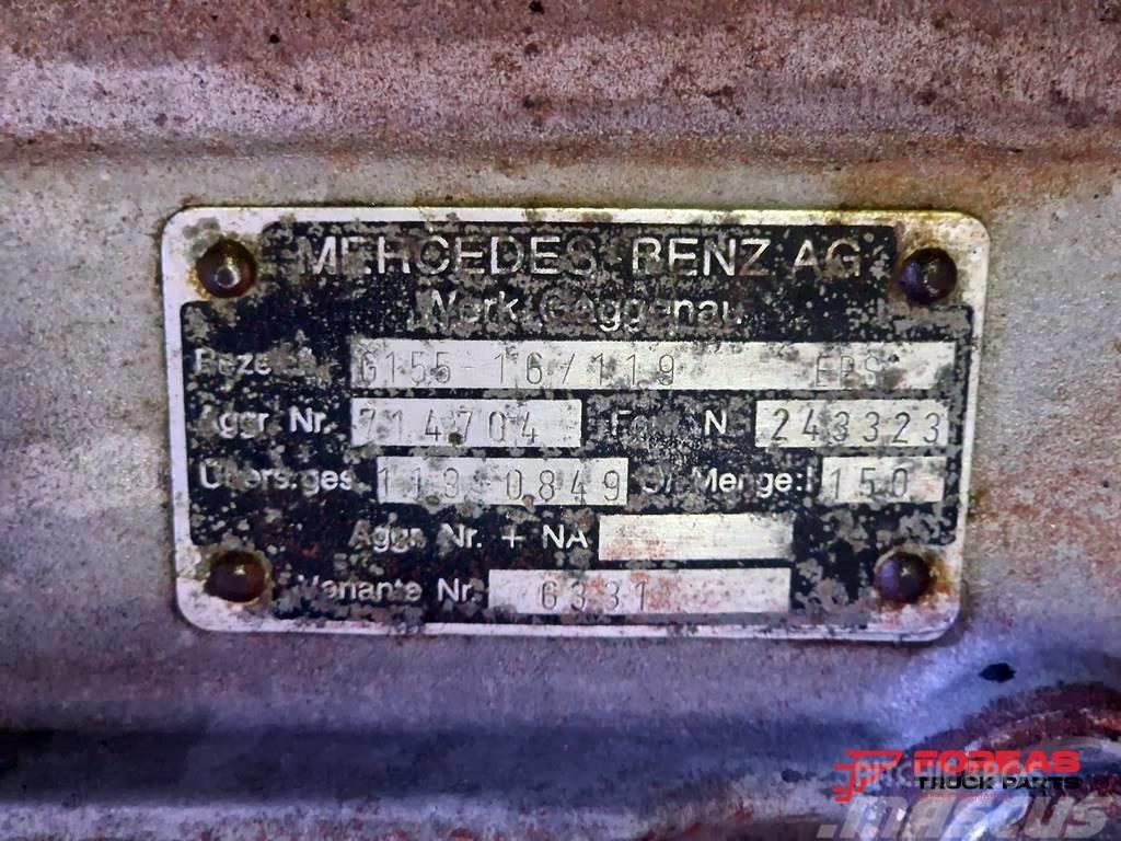 Mercedes-Benz G 155 - 16/11.9 EPS ΧΩΡΙΣ ΑΡΓΟ ΓΡHΓΟΡΟ Cajas de cambios