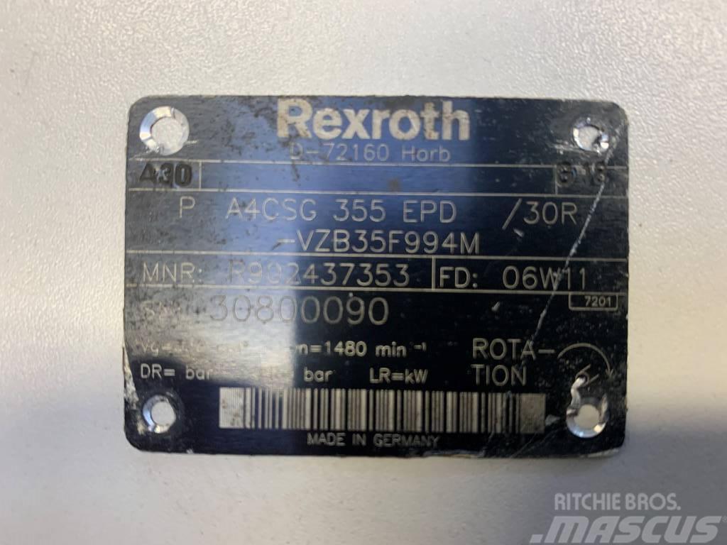 Rexroth A4CSG355 Hidráulicos