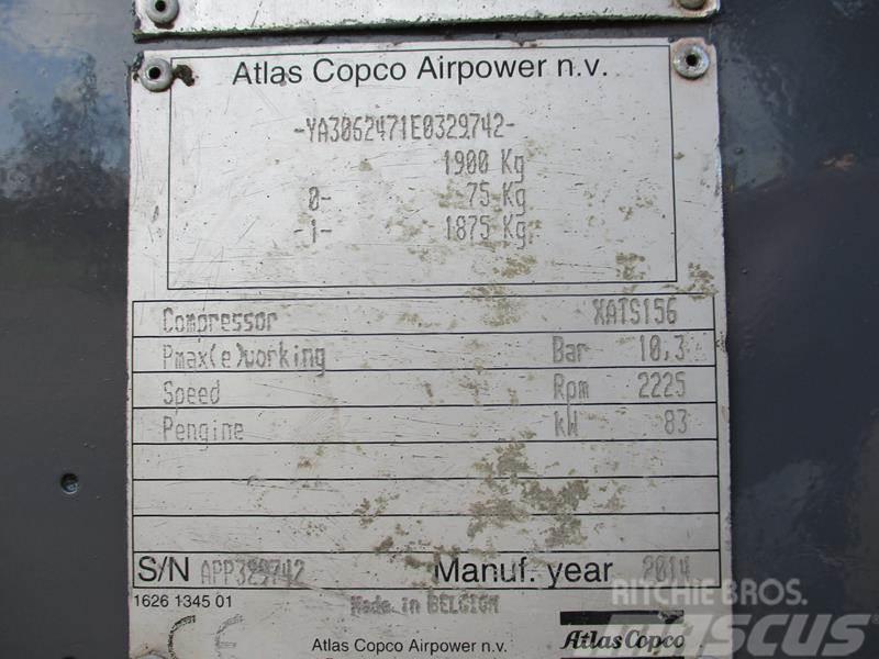 Atlas Copco XATS 156 DD - N Compresores
