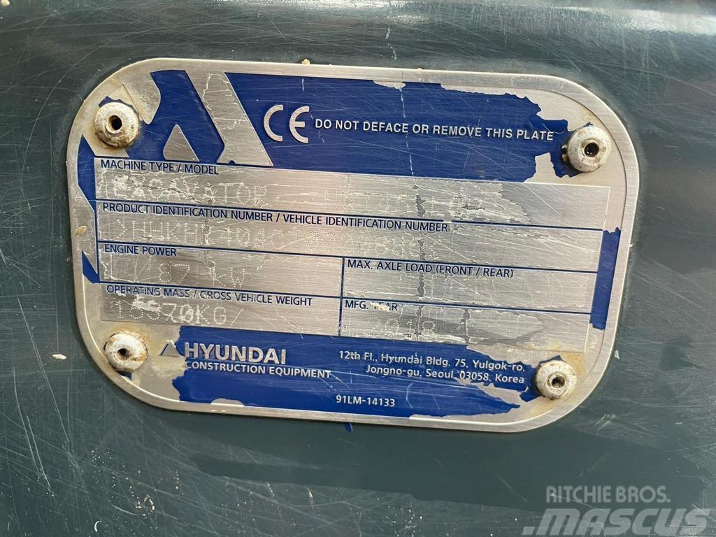 Hyundai HX145 LCR Excavadoras de cadenas