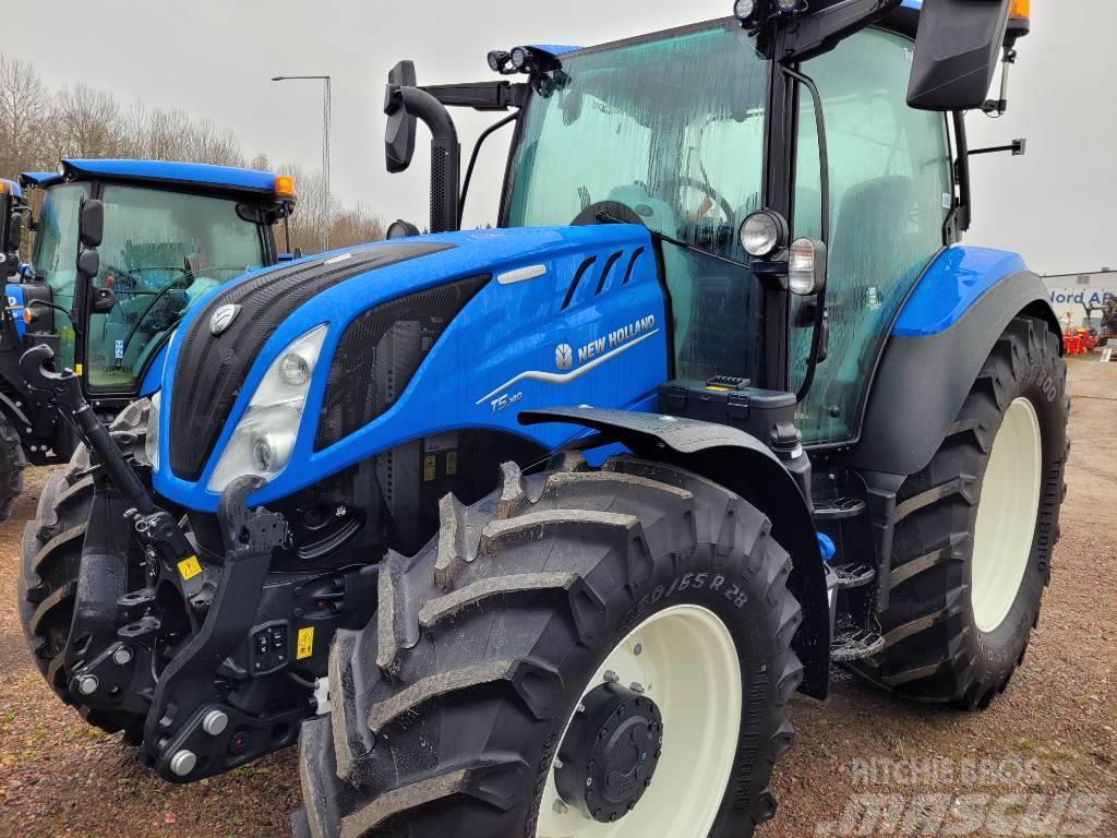 New Holland T5.140 DCT frontlyft Steg V Tractores