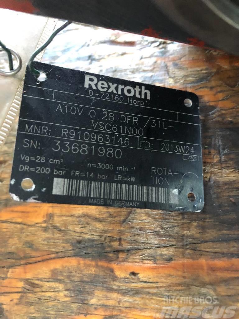 Rexroth A10V O 28 DFR/31L-VSC61N00 Otros componentes