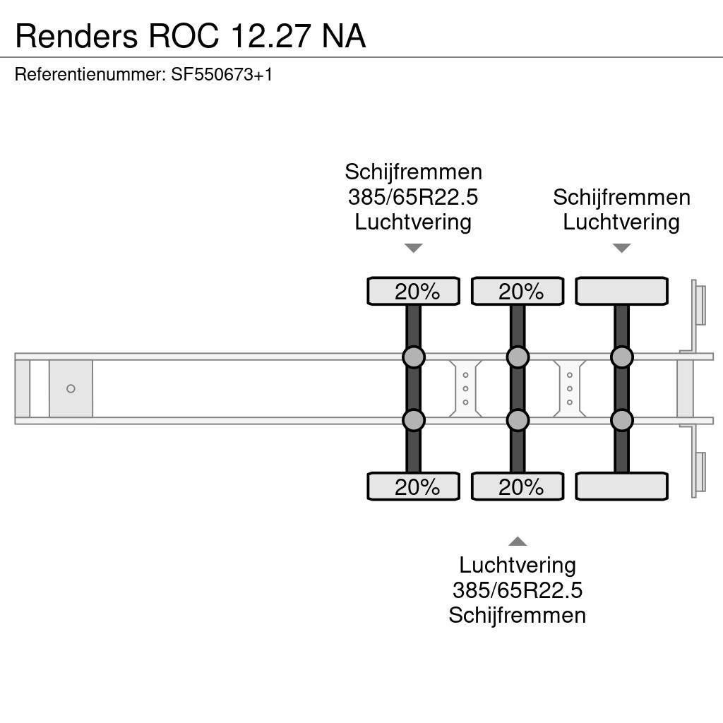 Renders ROC 12.27 NA Semirremolques de plataformas planas/laterales abatibles