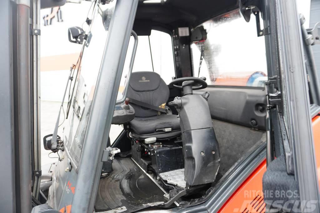 Linde H40T-02 , Roto seat , Triplex 4t-4,7M A/C Carretillas LPG