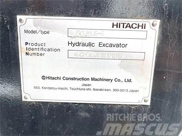 Hitachi ZX135US-6 Excavadoras de cadenas
