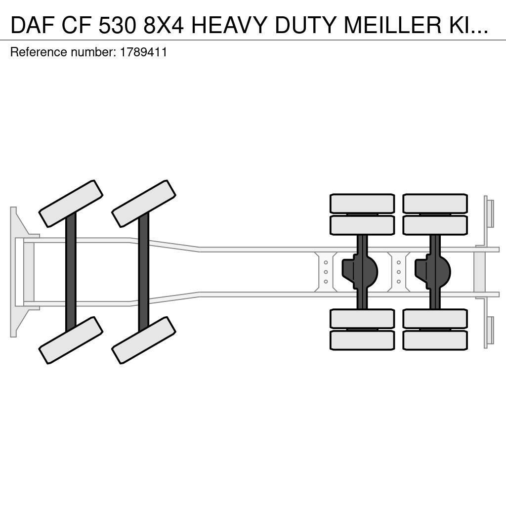 DAF CF 530 8X4 HEAVY DUTY MEILLER KIPPER/TIPPER EX DEM Camiones bañeras basculantes o volquetes