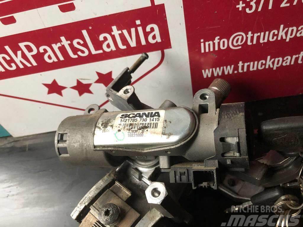 Scania R480 Ignition lock switch with key 1421785 Cabinas e interior