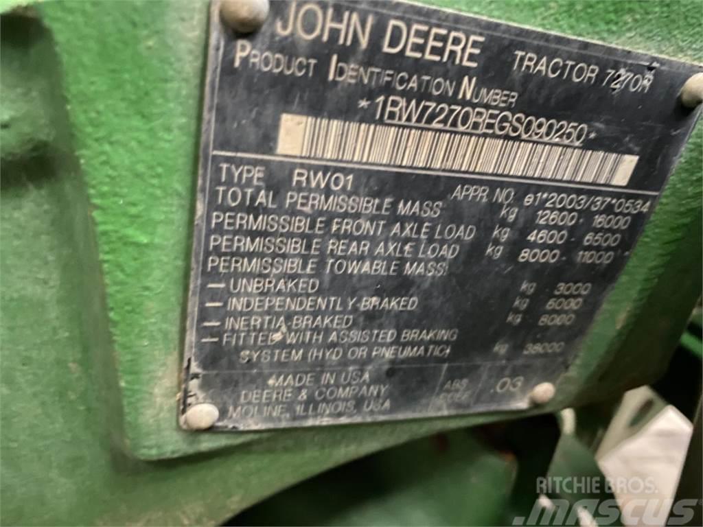 John Deere 7270R Tractores
