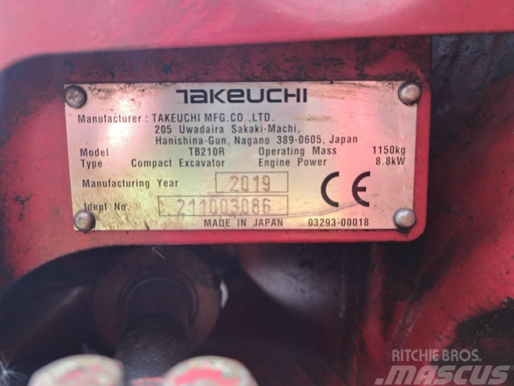 Takeuchi TB210R Mini excavadoras < 7t