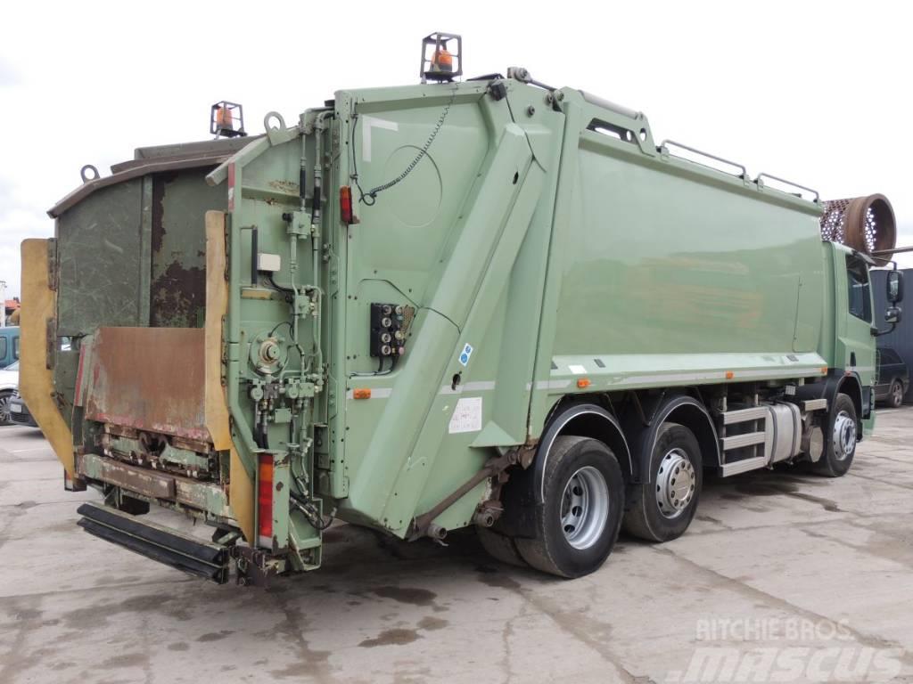 DAF CF 75.250 Śmieciarka, 2012rok, 6x2, 250KM, EURO EE Camiones de basura
