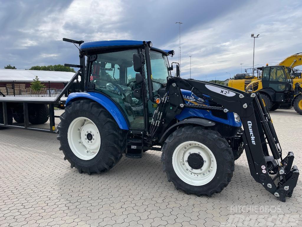 New Holland T4.75S ny inkl Quicke  X2S lastare omg. lev! Tractores