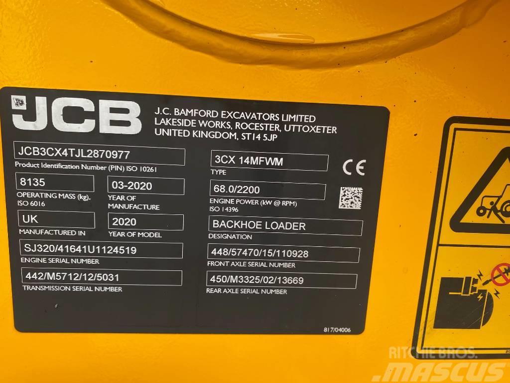 JCB 3 CX SM 4 T Retrocargadoras