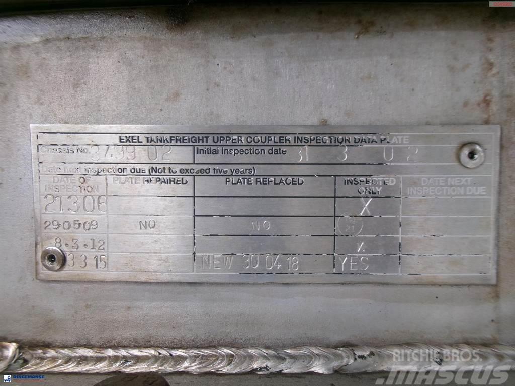  Clayton Bitumen tank inox 31 m3 / 1 comp Semirremolques cisterna