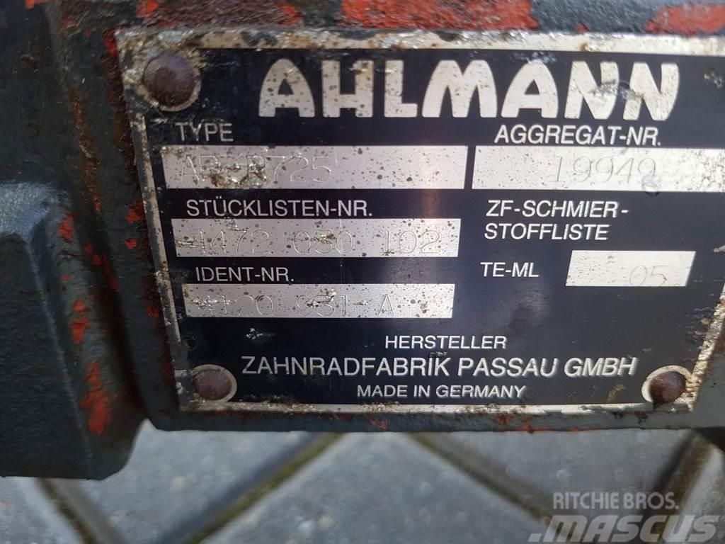 Ahlmann AL75-4120931A-ZF AP-R725-Axle/Achse/As Ejes