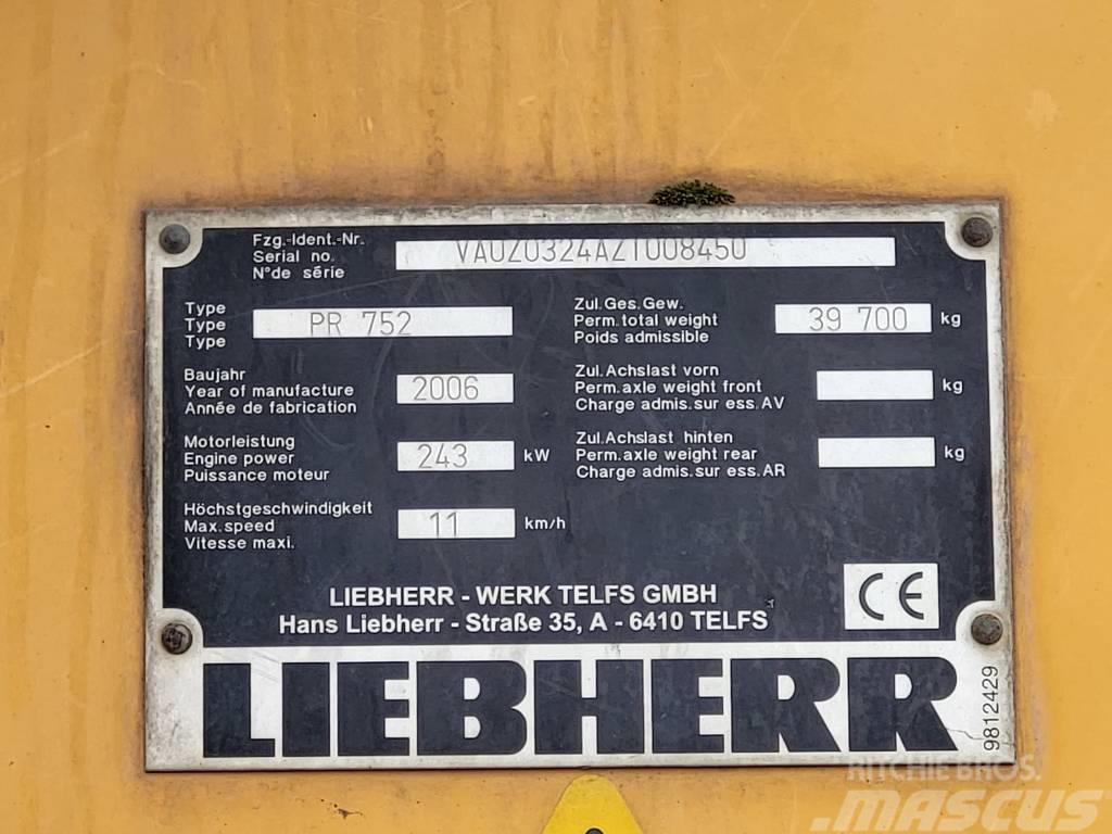 Liebherr PR 752 Litronic Buldozer sobre oruga
