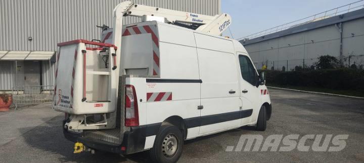 Renault Master L2H2 F3500 12.10m Boom-lift van Plataformas sobre camión