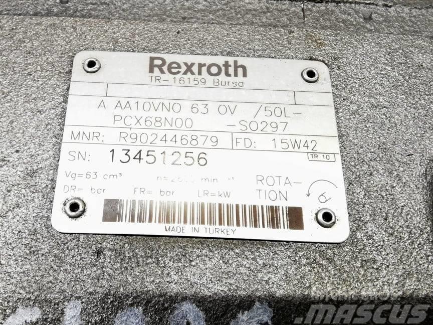 CLAAS Axion 830 {Rexroth A10V} main pump Hidráulicos
