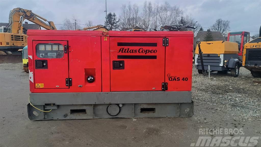 Atlas Copco QAS 40 30 50 60 INGERSOLL RAND 40 DOSSAN Generadores diesel