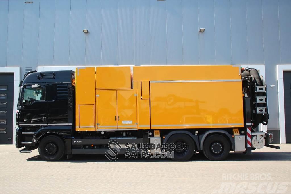 MAN TGX 26.500 MTS 2019 Saugbagger Camiones aspiradores/combi