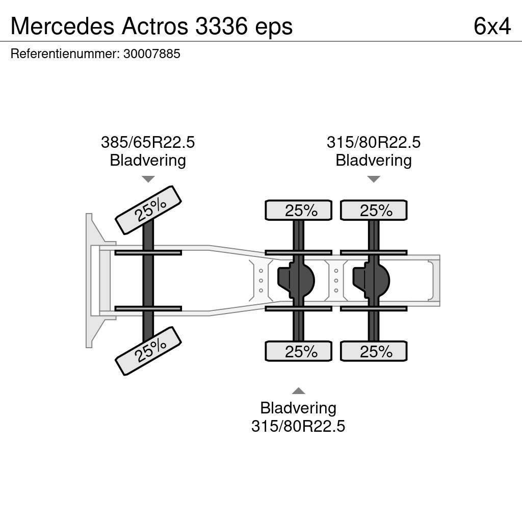 Mercedes-Benz Actros 3336 eps Cabezas tractoras