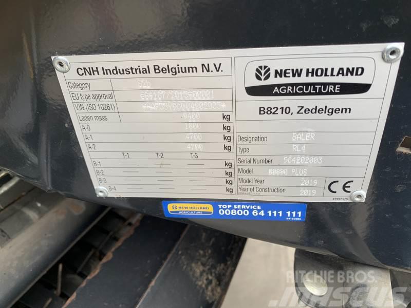 New Holland BIGBALER 890 RC PLUS Empacadoras cuadradas
