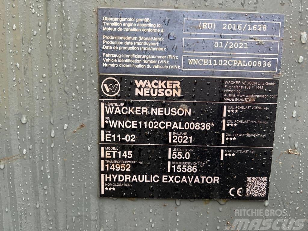 Wacker Neuson ET145 Excavadoras de cadenas