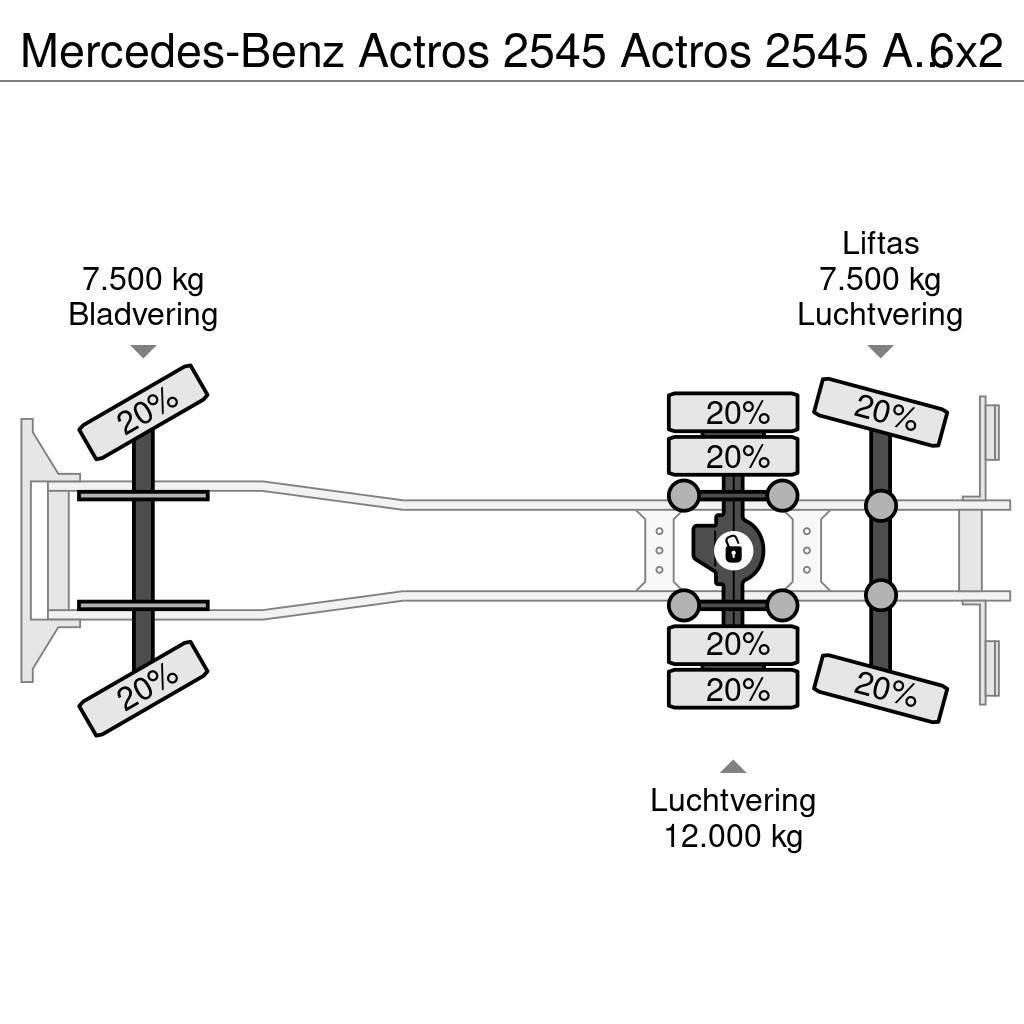 Mercedes-Benz Actros 2545 Actros 2545 Abrollkipper 6x2 ADR EU6 A Otros camiones