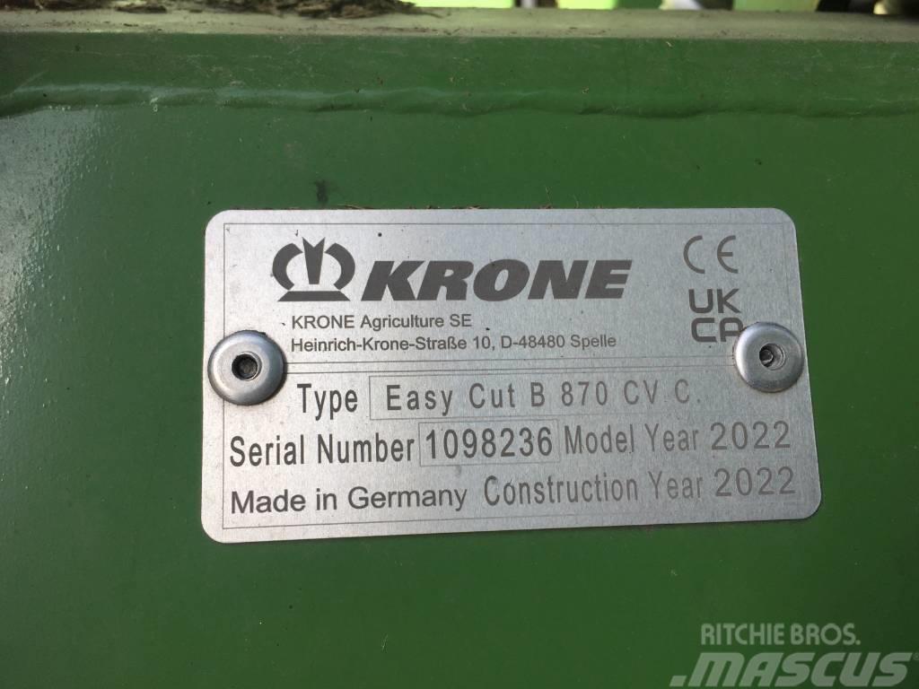 Krone Easy Cut B 870CV C Segadoras