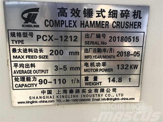 Kinglink PCX1212 Complex Hammer Crusher Trituradoras