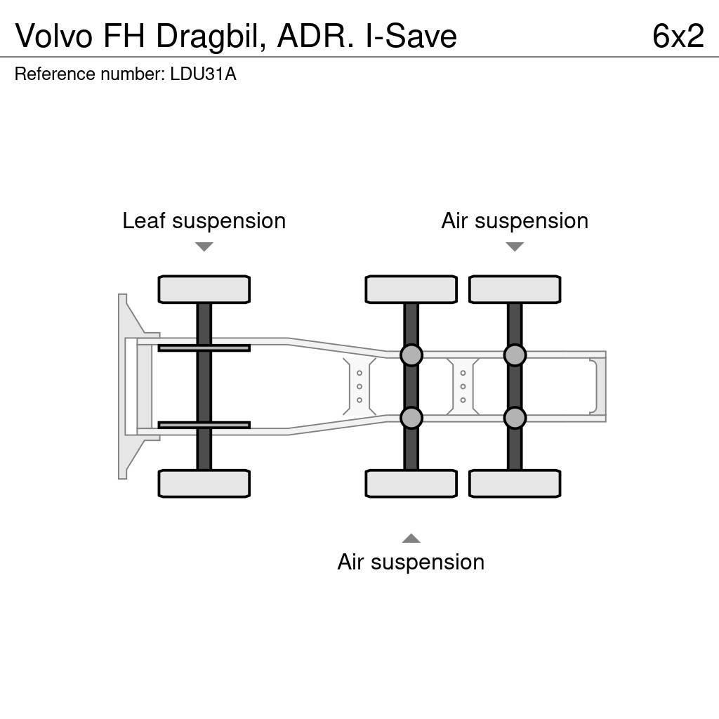 Volvo FH Dragbil, ADR. I-Save Cabezas tractoras