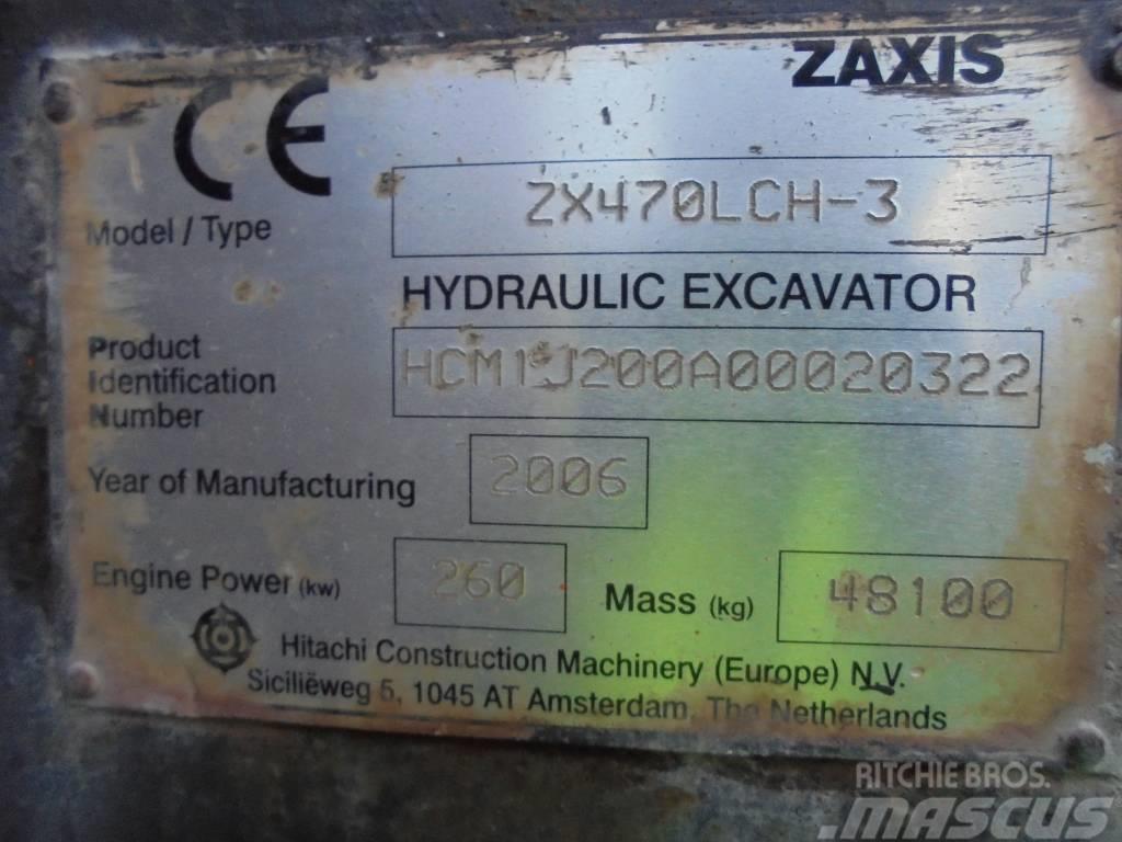 Hitachi ZX 470 LC H-3 Excavadoras de cadenas
