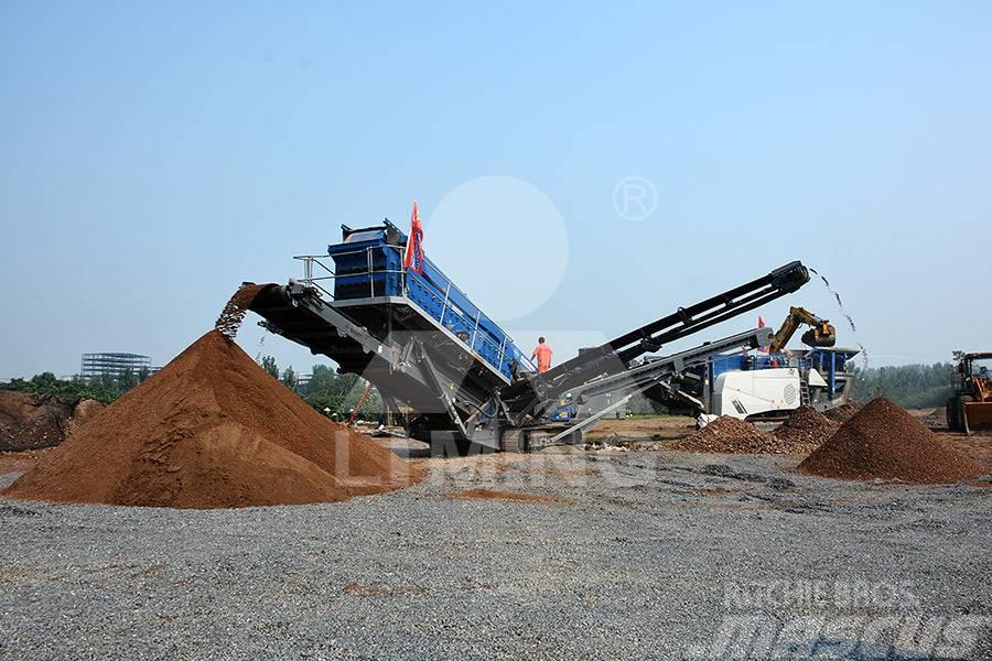 Liming 150 TPH portable mobile stone crusher and screen p Trituradoras móviles