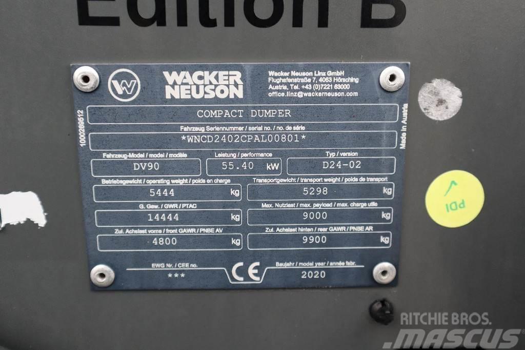 Wacker Neuson DV90 | 9 TON PAYLOAD | AIRCO | SWING BUCKET Dúmpers articulados
