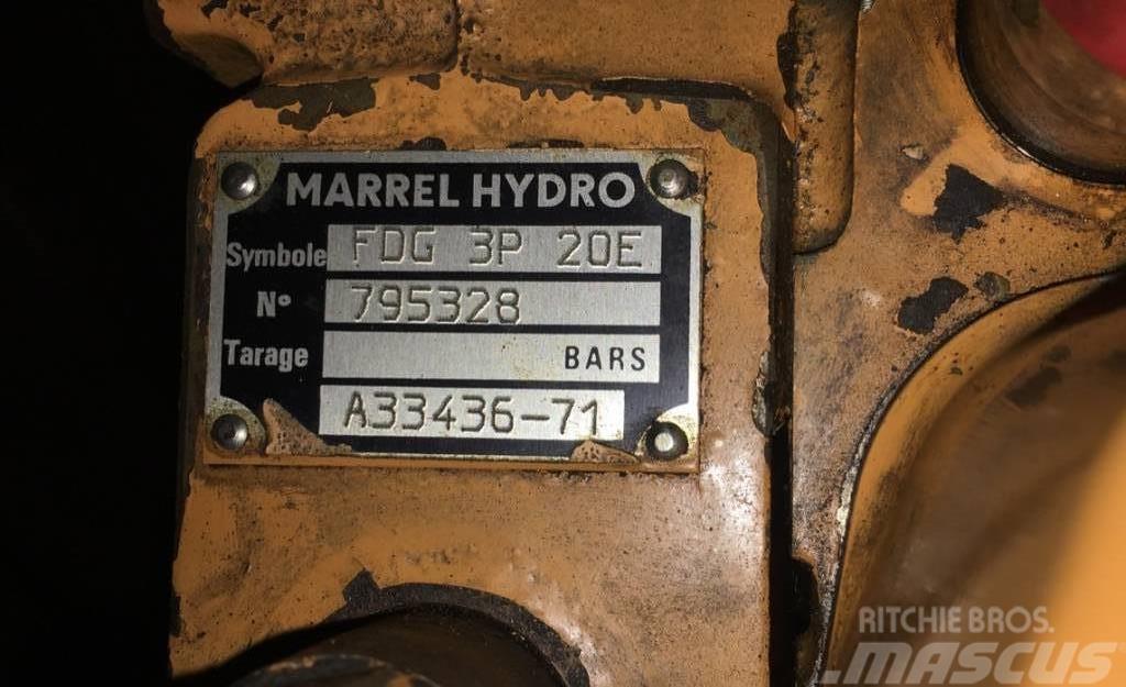 Marrel Hydro - rozdzielacz hydrauliczny FDG 3P 20E 795328 Hidráulicos