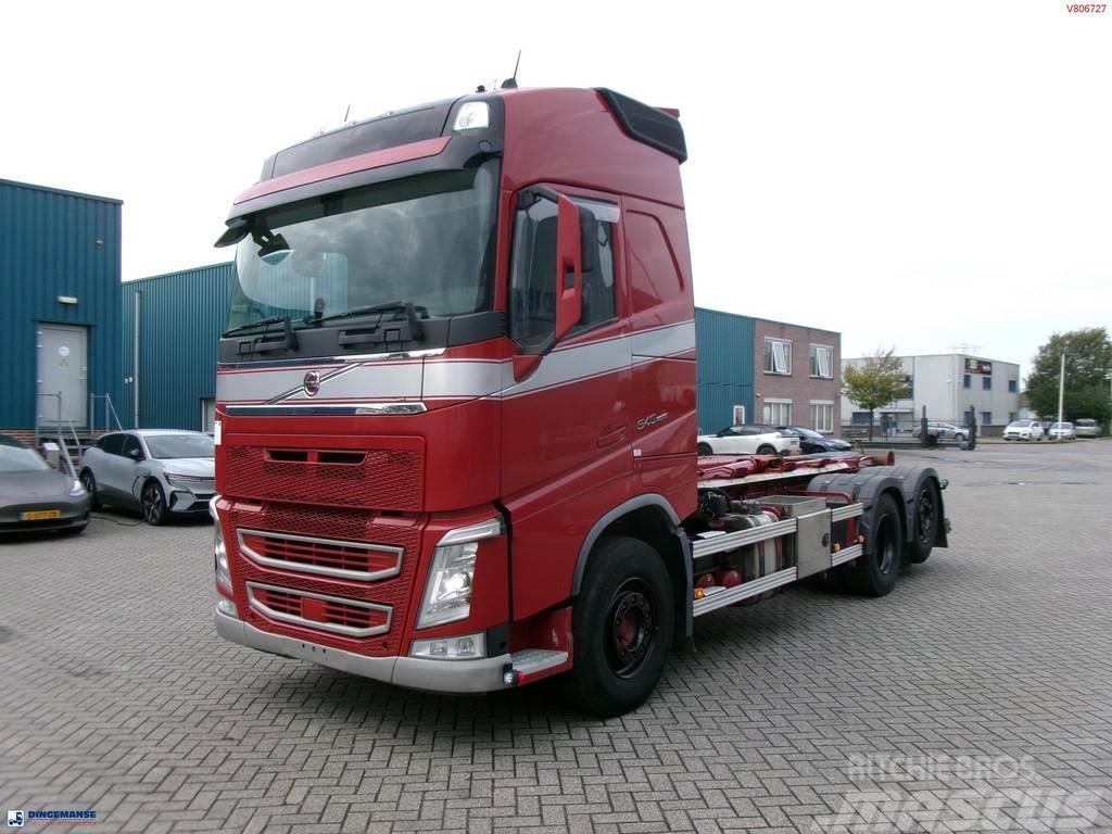 Volvo FH 540 6X2 Euro 6 container hook 21 t Camiones polibrazo