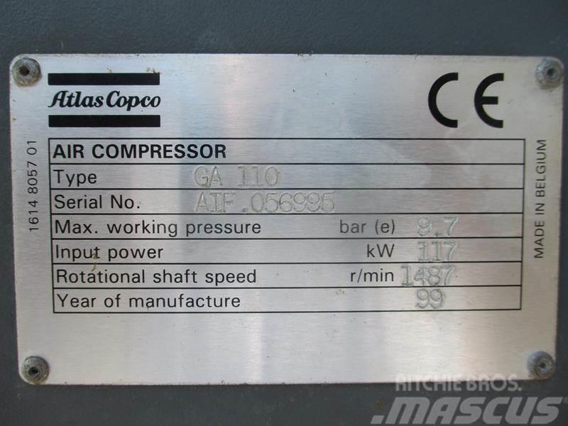 Atlas Copco GA 110 - FF Compresores