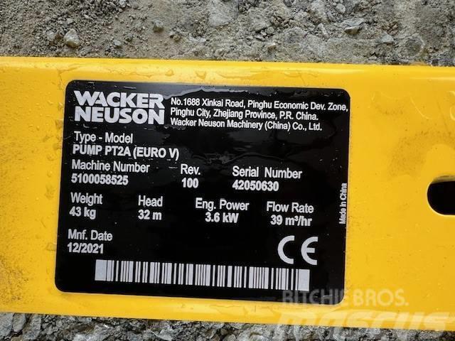 Wacker Neuson PT 2 A Bombas de agua