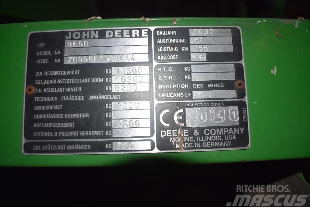 John Deere WTS 9660 i 4WD Cosechadoras combinadas