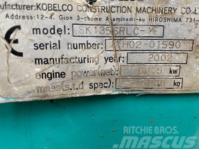 Kobelco SK 135 SR LC Excavadoras de cadenas