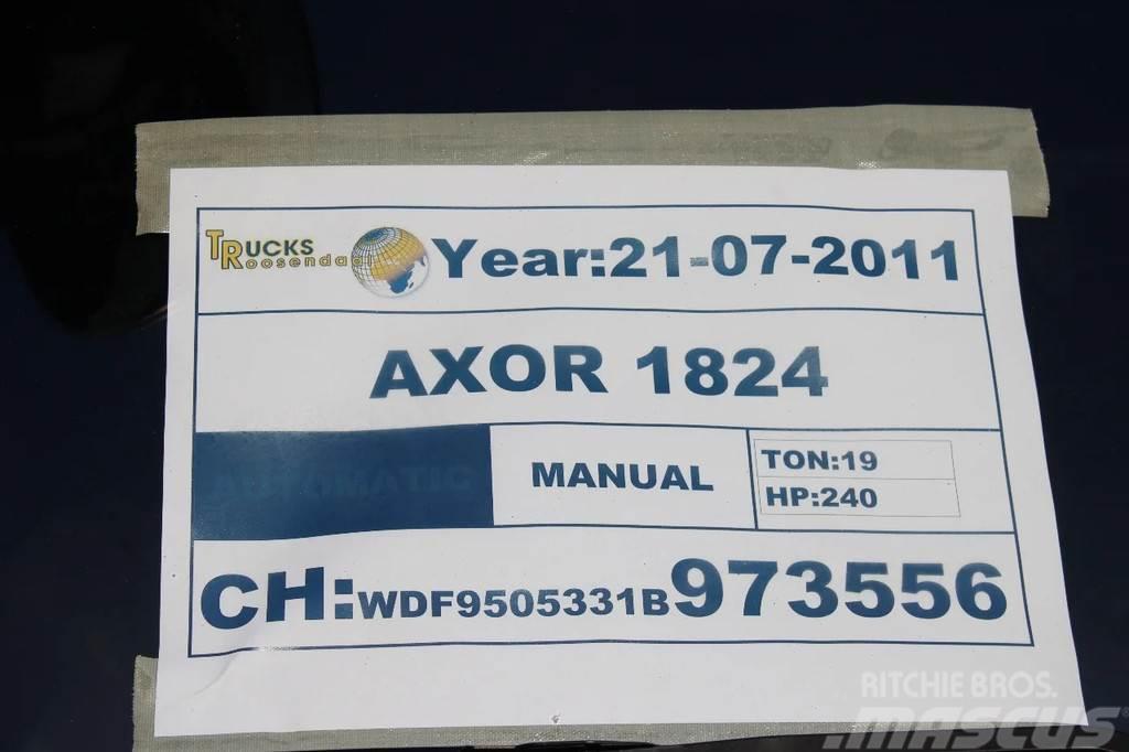 Mercedes-Benz Axor 1824 + EURO 5 Camiones caja cerrada