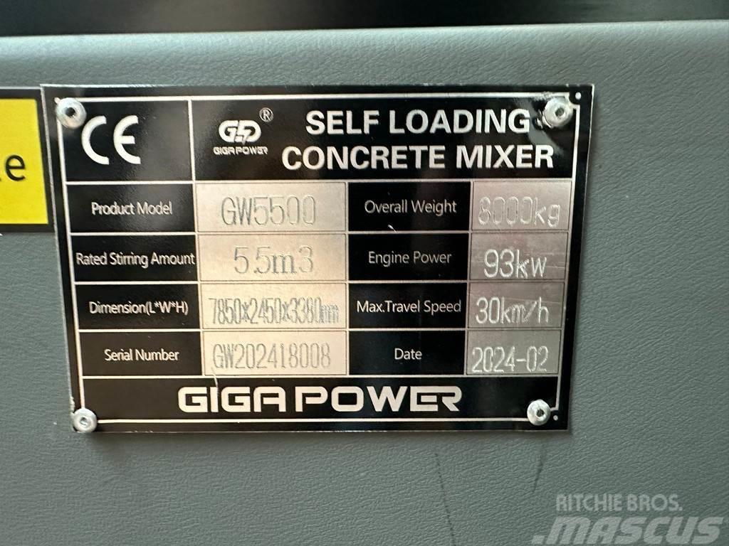  Giga power 5500 Camiones hormigonera