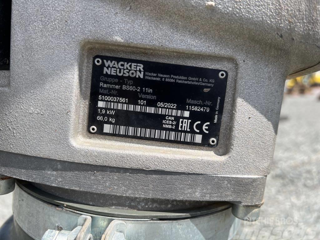 Wacker Neuson BS60-2 11in Pisones compactadores